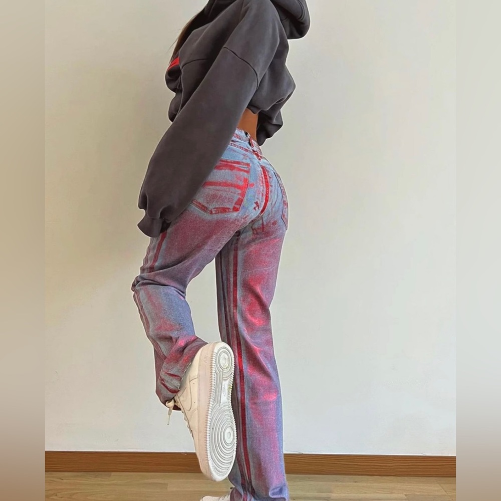 Metallic Jeans - Picture 3 of 3